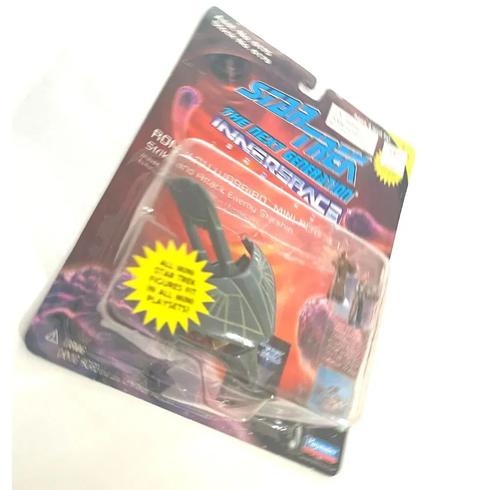 Star Trek The Next Generation Innerspace Mini Playsets Romulan Warbird New 90s